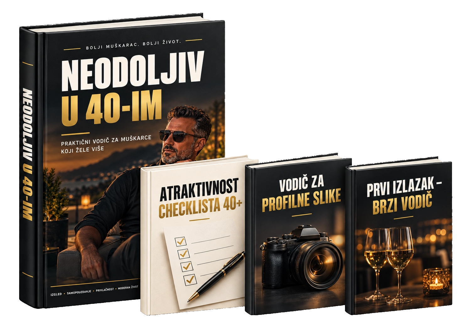 Knjiga „Neodoljiv u 40-im“ s tri bonusa