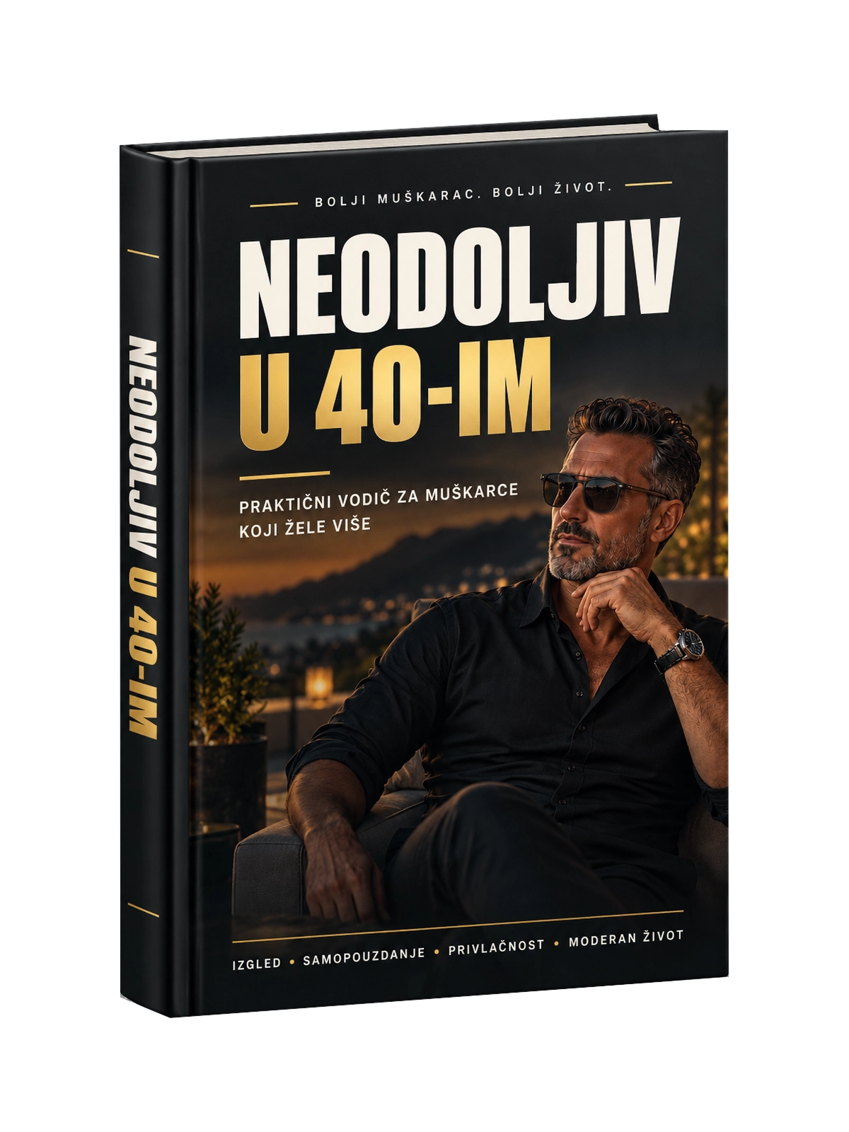3D prikaz knjige „Neodoljiv u 40-im“